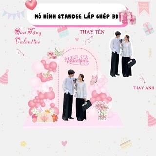 Quà tặng mô hình standee 3D Valentine,sinh nhật,ngày kỉ niệm,lễ tốt nghiệp...