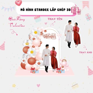 Quà tặng mô hình standee 3D Valentine,sinh nhật,ngày kỉ niệm,lễ tốt nghiệp...