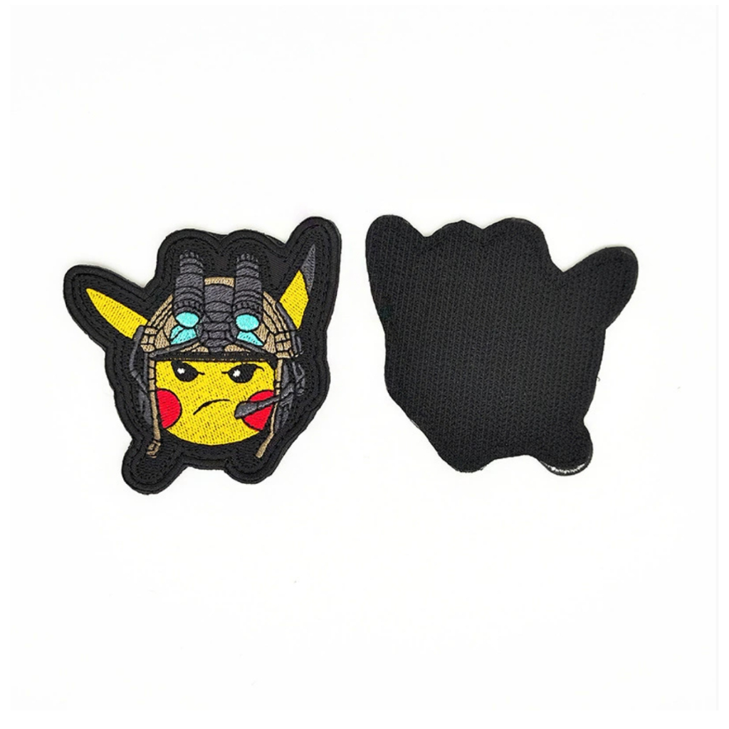 Patch_velcro nhân vật Pokemon dán ba lô_quần áo_túi xách