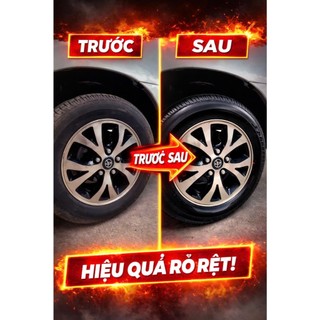 SprayKing Dung Dịch Đánh Bóng Vỏ Xe Tire Shine Siêu Bóng Đen Bền 1L  & Dưỡng nhựa nhám