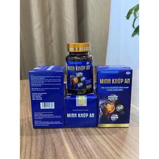 ✅ Viên uống xương khớp Minh Khớp An [Chính Hãng Cao Cấp] ✅ Đau nhức xương khớp thoái hóa thoát vị tê bì hộp 30 viên