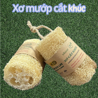 Xơ Mướp Cắt Khúc Từ Xơ Mướp Thiên Nhiên An Toàn Cho Da Dùng Để Rửa Bát Hoặc Để Tắm