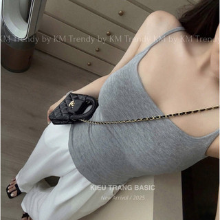 Áo Bra 2 Dây Cổ Vuông Đệm Ngực Chuẩn Miêu