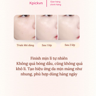 Kem Nền Thuần Chay Dropbe - Che Phủ Tự Nhiên, Mỏng Nhẹ, Lâu Trôi (Vegan Foundation)