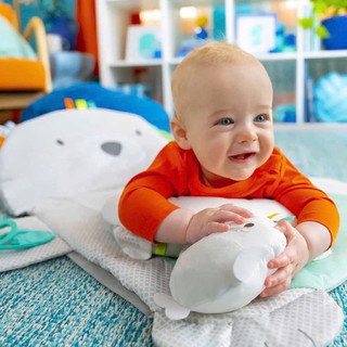 Thảm Nằm Chơi Tummy Vận Động Cho Bé Sơ Sinh - Bright Starts Tummy Time Prop & Play