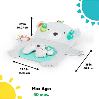 Thảm Nằm Chơi Tummy Vận Động Cho Bé Sơ Sinh - Bright Starts Tummy Time Prop & Play