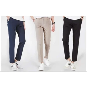 Quần tây / âu nam HuizHomme* xuất Hàn dáng slim dư xịn (<80 kg)