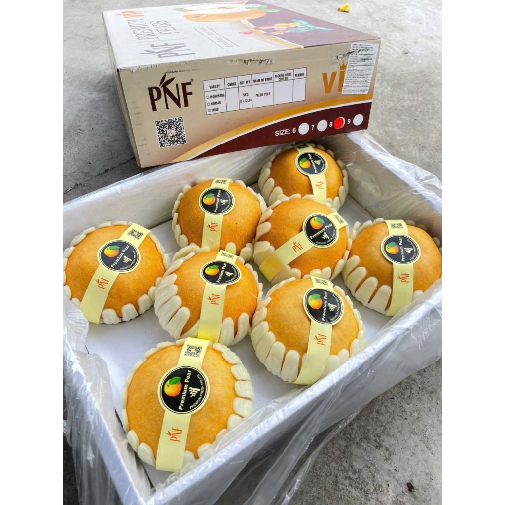 ( JENNY FRUIT ) THÙNG LÊ NÂU HÀN 5KG