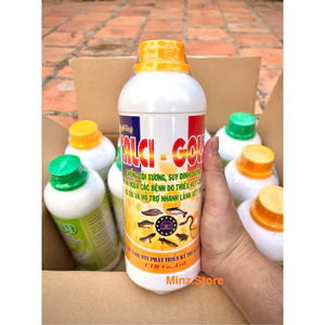 CALCI GOLD Cung Cấp Canxi và Khoán Cho Lươn, Ếch, Cá, Baba....chai (1lít)