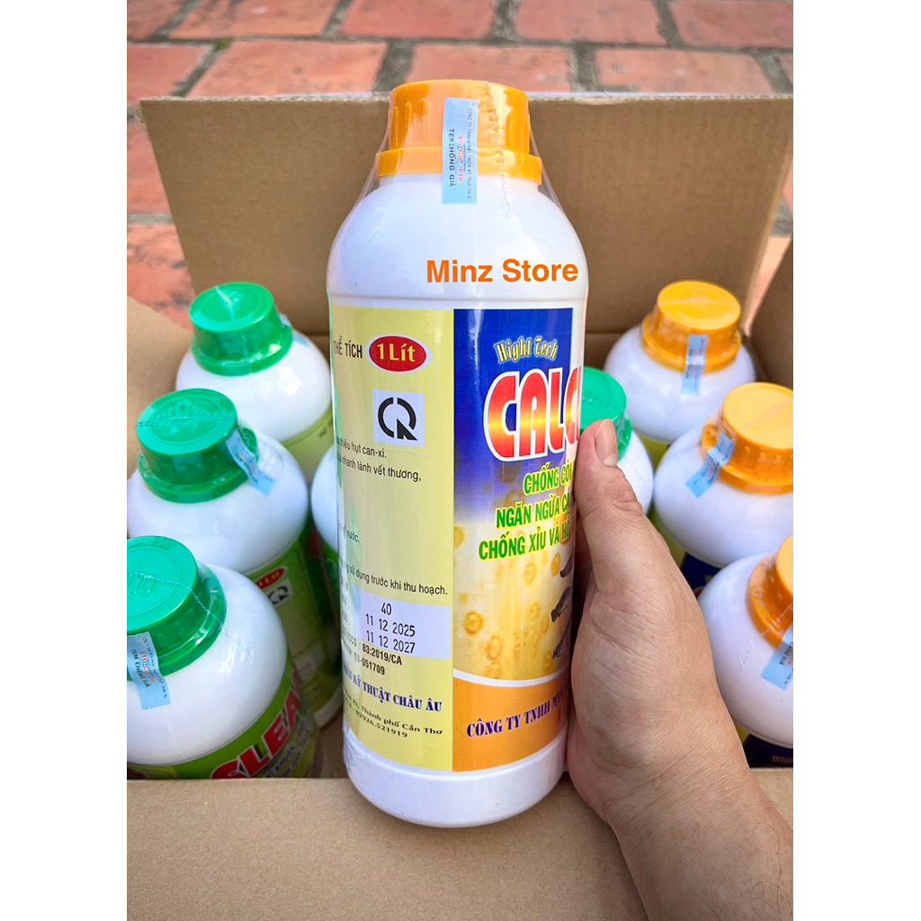 CALCI GOLD Cung Cấp Canxi và Khoán Cho Lươn, Ếch, Cá, Baba....chai (1lít)