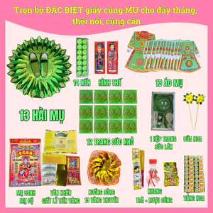 Trọn Bộ Đồ Cúng Đầy Tháng, Thôi Nôi Cúng cho bé trai, bé gái