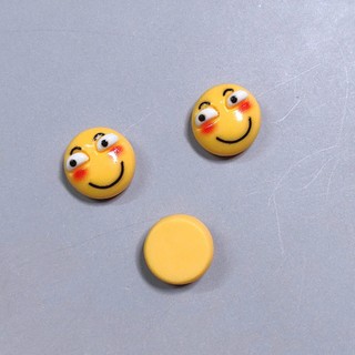 Set Charm Emoji Cảm Xúc Cute Đủ Biểu Cảm – Charm Gắn Dép Hoạt Hình Vàng Dễ Thương, Phụ Kiện DIY Dép Crocs Xinh 16MM
