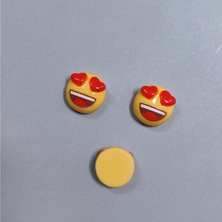 Set Charm Emoji Cảm Xúc Cute Đủ Biểu Cảm – Charm Gắn Dép Hoạt Hình Vàng Dễ Thương, Phụ Kiện DIY Dép Crocs Xinh 16MM