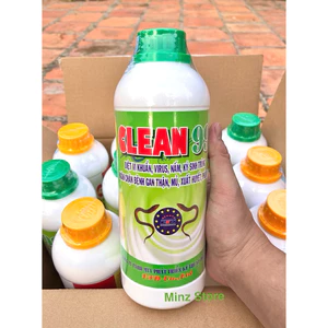 CLEAN 99 Diệt vi khuẩn, virus, nấm và ký sinh trùng, ngừa các bệnh gan thận, xuất huyết cho cá, lươn, ếch... chai (1lít)