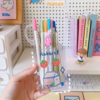 Ống Đựng Bút (B3) HÌNH HỘP Chất Liệu Acrylic Đựng Bút Để Bàn Học Tập, Bàn Làm Việc Tiện Lợi, Dễ Thương Đa Chức Năng