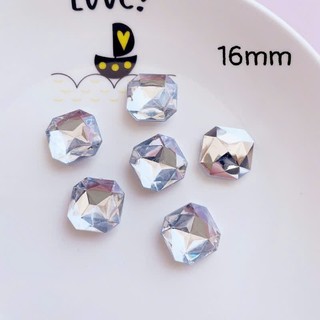 Set charm nhựa giả pha lê - Set charm gắn dép 7 chi tiết- Phụ kiện DIY xinh