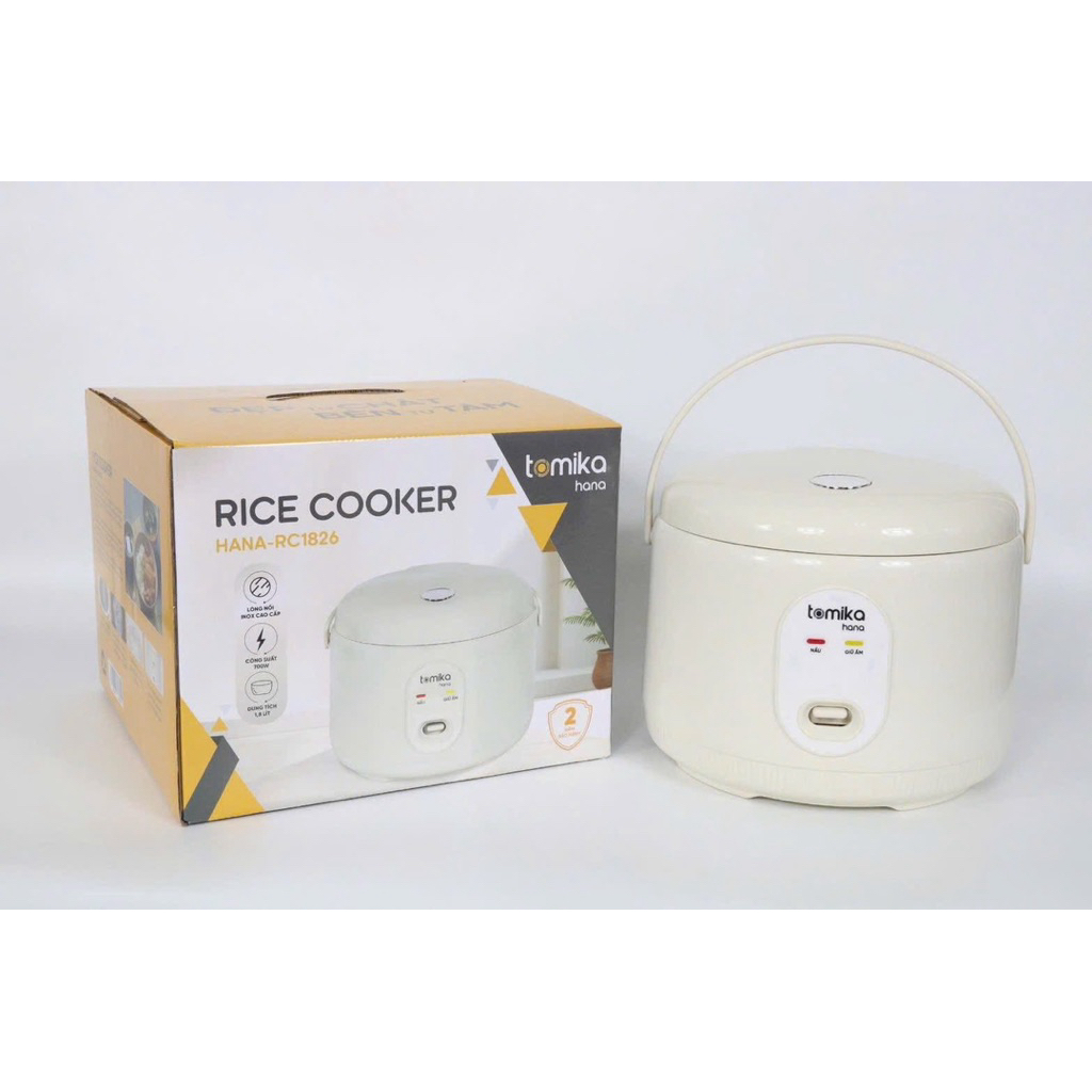 NỒI CƠM ĐIỆN TOMIKA – RUỘT INOX 304 HOT HIỆN NAY | Shopee Việt Nam