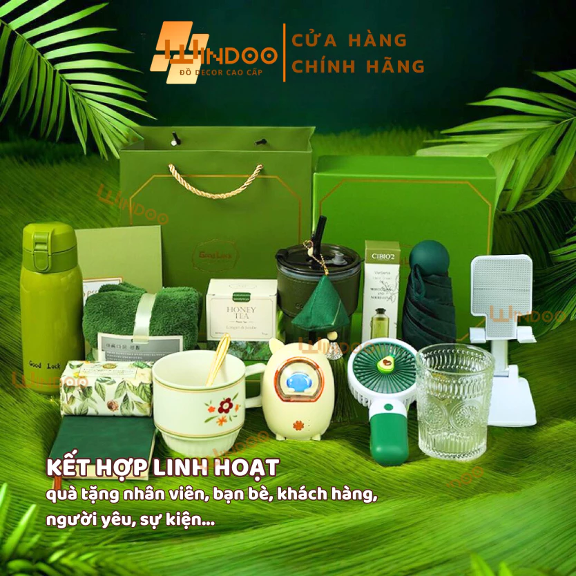 Set quà tặng cao cấp, combo quà tặng người yêu, doanh nghiệp, bạn bè, quà tặng sinh nhật kèm thiệp W