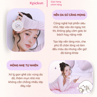 Cushion Twoedit mướt mịn, che phủ tự nhiên, nhiều màu - lành tính cho da mụn, giá học sinh sinh viên, nội địa Hàn