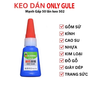 Keo OILY GLUE Đa Năng Gấp 50 Lần Keo 502 Trọng Lượng 20g Chất Lượng Siêu Bền Bỉ
