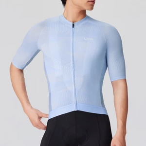 FSS030A - Áo Đạp Xe UKE Nam Light Blue – Dòng Cao Cấp, Chất Vải Ý Co Giãn 4D, Thoáng Khí & Nhanh Khô