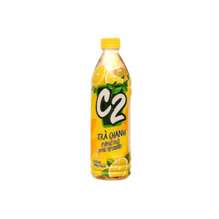 Thùng 24 chai Trà xanh C2 hương chanh 455ml