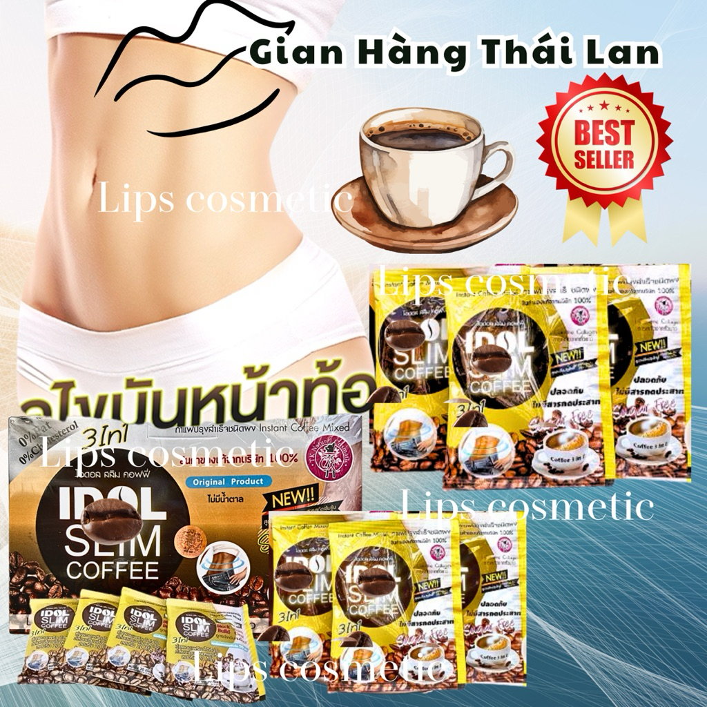 Cà Phê I dol hoà tan ngon thơm gói mẫu mới nhất thơm như ca phê trung nguyên