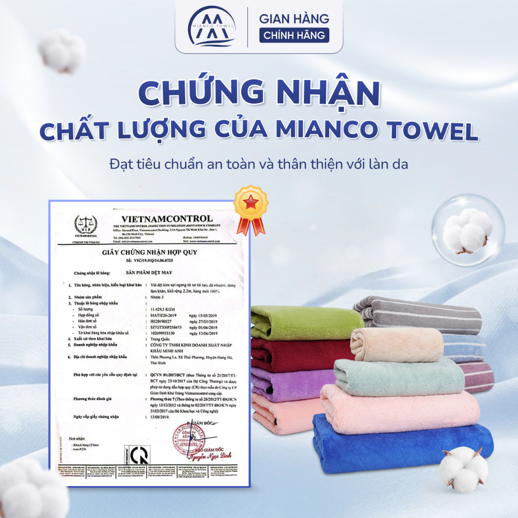 Khăn đa năng, làm móng, khăn mặt, gội đầu loại DÀY, siêu thấm hút spa, salon tóc, gara ô tô - Trơn | MIANCO