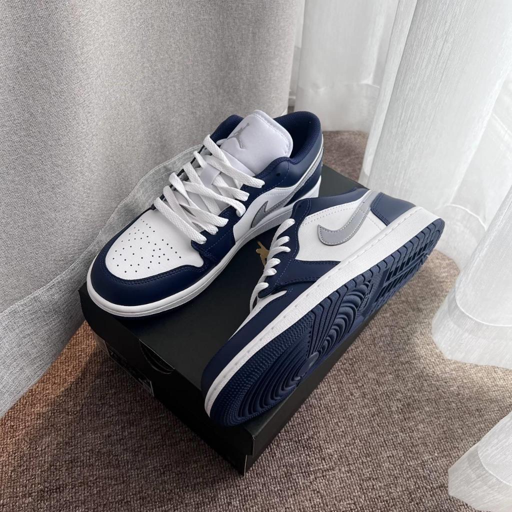 Giày Sneaker Nam Nữ, Giày Thể Thao Cổ Thấp Đỏ Vệt Vàng, Xanh Navy Vệt Xám (CÓ HỖ TRỢ ĐỔI SZ)