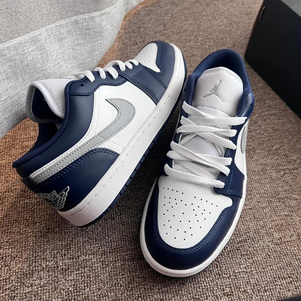 Giày Sneaker Nam Nữ, Giày Thể Thao Cổ Thấp Đỏ Vệt Vàng, Xanh Navy Vệt Xám (CÓ HỖ TRỢ ĐỔI SZ)