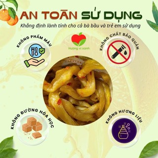 XÁ BẤU MUỐI, CỦ CẢI MUỐI AN NHIÊN 350GR , MÓN ĂN CHAY MANG HƯƠNG VỊ TRUYỀN THỐNG