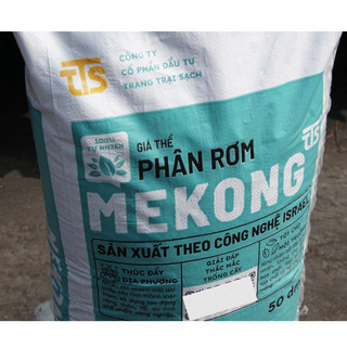 Giá Thể Phân Rơm MekongTTS Giàu Dinh Dưỡng Thích Hợp Trồng Cây Ăn Quả Cây Sân Thượng