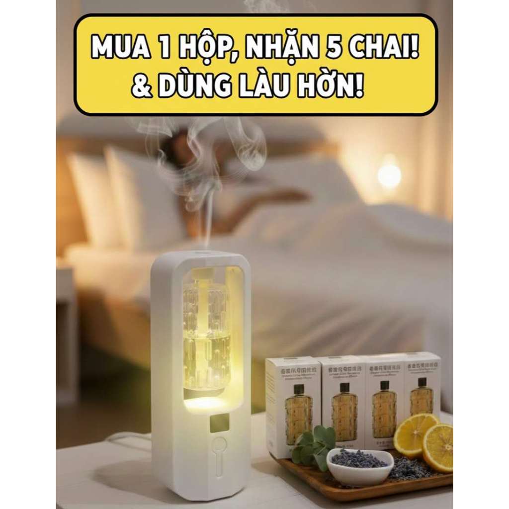 Sử dụng Lọ Tinh Dầu trong đời sống