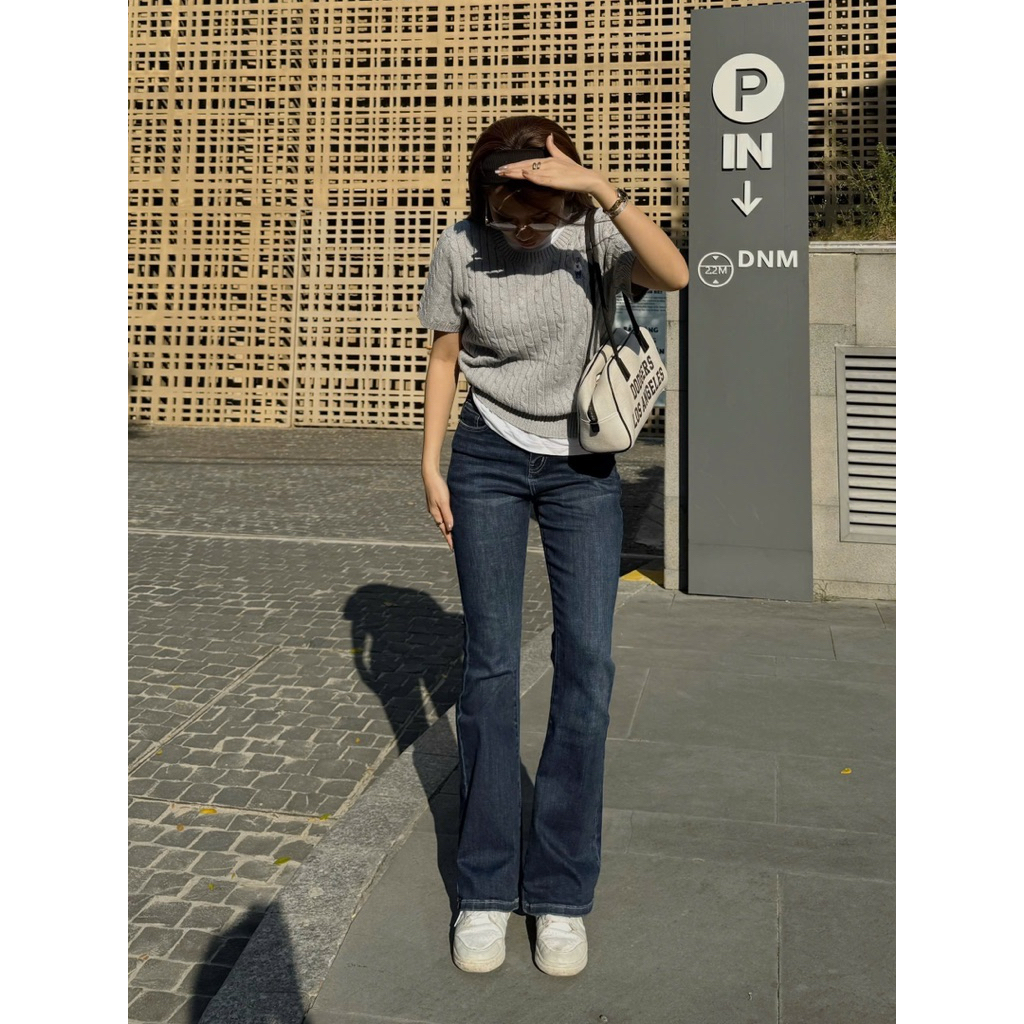 [MIDDUA] JEANS loe cơ bản JN220 - chiều dài 100cm và 95cm