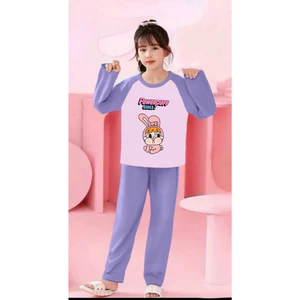 🌸 BỘ ĐỒ BÉ GÁI DÀI TAY – HÌNH CỰC ĐÁNG YÊU 🐱💕 DS454