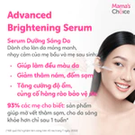 Bộ 3 Dưỡng Da Mama’s Choice – Kem Dưỡng Ẩm Chống Nắng, Serum Dưỡng Sáng & Sữa Rửa Mặt Dịu Nhẹ An Toàn Cho Mẹ Bầu & Sau S — ảnh 2