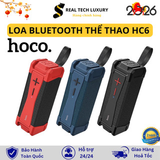 Loa Bluetooth HC6 Hoco Thể Thao Chống Nước - 2 Loa Công Suất 10W, Pass Mạnh Mẽ, Hỗ Trợ FM - PKS