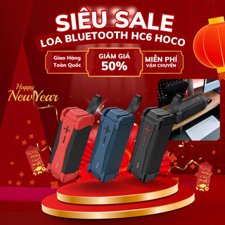 Loa Bluetooth Chống Nước Hoco HC6, Pin 4000mah, Bluetooth 5.0, Công Suất 10W x 2 Loa, Bảo Hành 24 Tháng