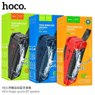 Loa Bluetooth Chống Nước Hoco HC6, Pin 4000mah, Bluetooth 5.0, Công Suất 10W x 2 Loa, Bảo Hành 24 Tháng