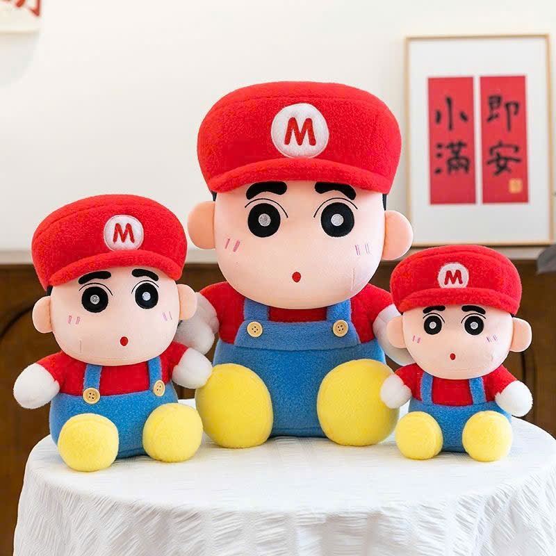 [ MẪU 2026 ] Gấu Bông Shin Chan Cậu Bé Bút Chì Dễ Thương, Cushin Nhồi Bông Quà Tặng Vui Vẻ Cho Bé, Người Yêu