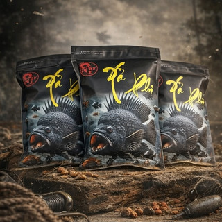 Mồi Xả Phi 550gr Thu Hút Cá Và Giữ Ổ vừa dùng câu vừa dùng để xả
