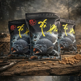 Mồi Xả Phi 550gr Thu Hút Cá Và Giữ Ổ vừa dùng câu vừa dùng để xả