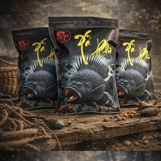 Mồi Xả Phi 550gr Thu Hút Cá Và Giữ Ổ vừa dùng câu vừa dùng để xả