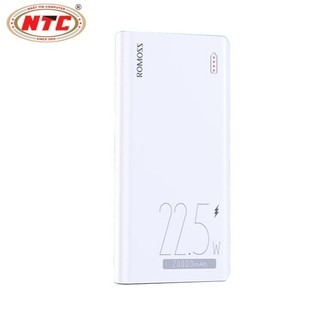 Pin Dự Phòng Romoss Sense 6FS 20000mAh (PPM20-251) 2 USB-A out 22.5W & TypeC PD 20W (Trắng) - Phụ Kiện Nhất Tín
