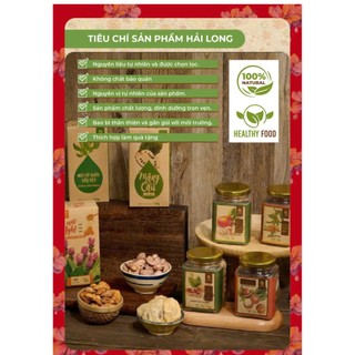 HỘP QUÀ TẾT DINH DƯỠNG SET 04 - GIỎ MÂY TRE TRÒN ĐỘC ĐÁO | HẢI LONG FOOD