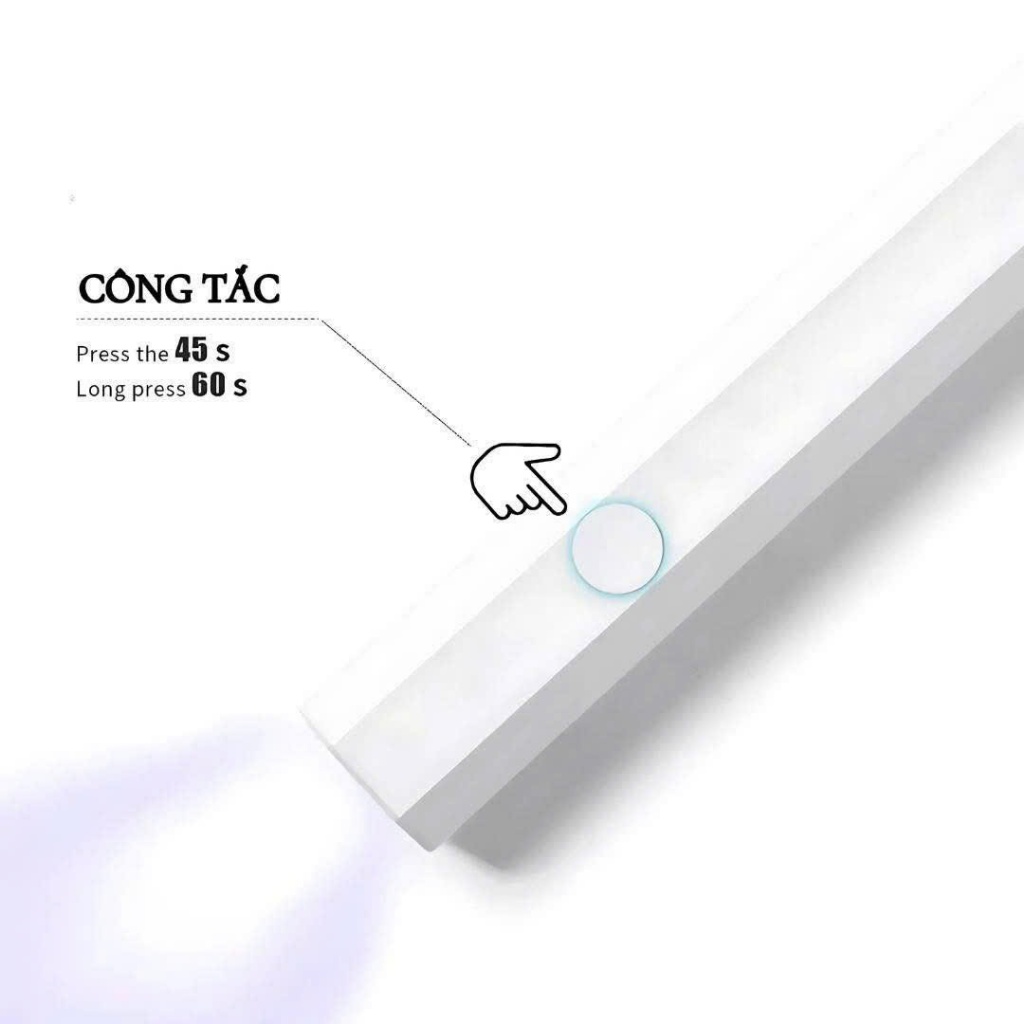Máy hơ gel mini 1 ngón 3W tích điện tiện lợi - Đèn hơ khô nhanh 8s, nhỏ gọn dễ mang theo, màu trắng và hồng