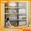 SUNNY Hộp Đựng Trong Suốt đồ Dung Tích Lớn Đồ Đồ Gấp Gọn Đựng Hộp Quần Áo Nhựa Hộp Đựng Đồ Đa Năng