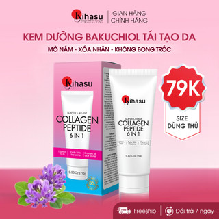Tuýp Kem Dưỡng Collagen Kihasu 6in1 10g Phục Hồi Da Ngày Và Đêm, Dưỡng Ẩm Da Căng Mướt Sáng Khỏe, Giảm Lão Hóa Da