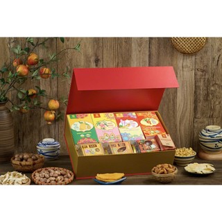 HỘP QUÀ TẾT DINH DƯỠNG SET 06 - HỘP QUÀ XUÂN KHAI LỘC | HẢI LONG FOOD