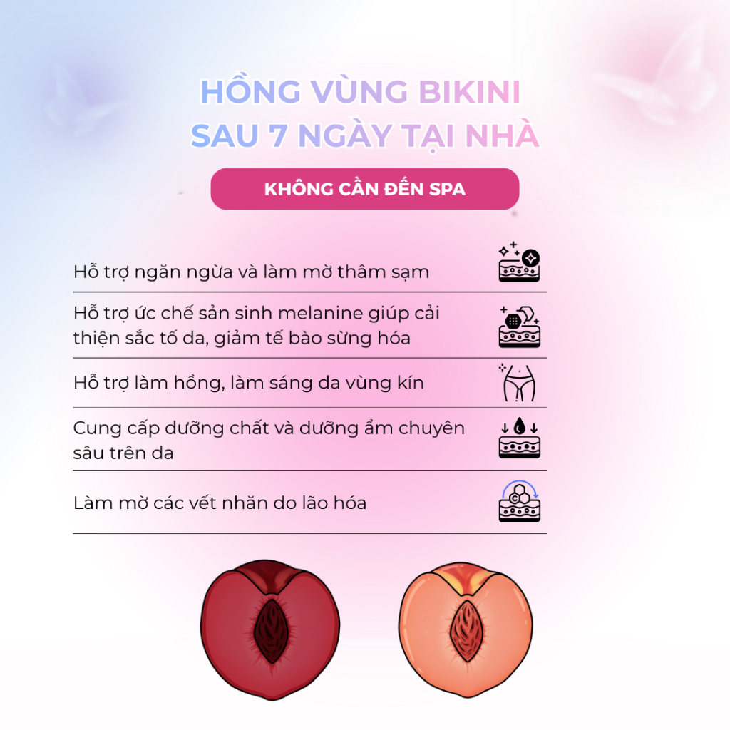 Kem Dưỡng Hồng Vùng Kín, Giảm Thâm, Làm Hồng Tự Nhiên Hiệu Quả 30g Dr Cosmess